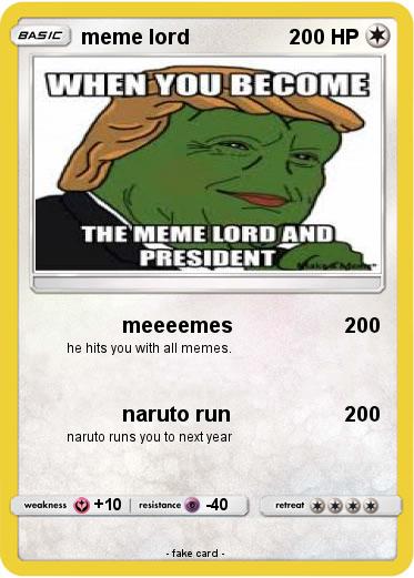 Pokemon meme lord