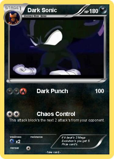Pokemon Dark Sonic