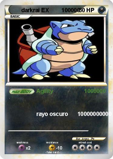 Pokemon darkrai EX        100000