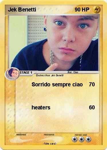 Pokemon Jek Benetti