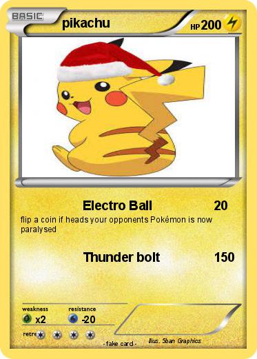 Pokemon pikachu