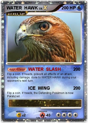 Pokemon WATER  HAWK