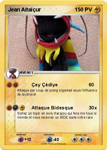 Pokemon Jean Aitaiçur
