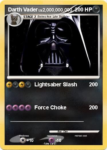 Pokemon Darth Vader