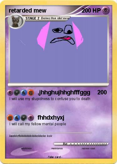 Pokemon retarded mew