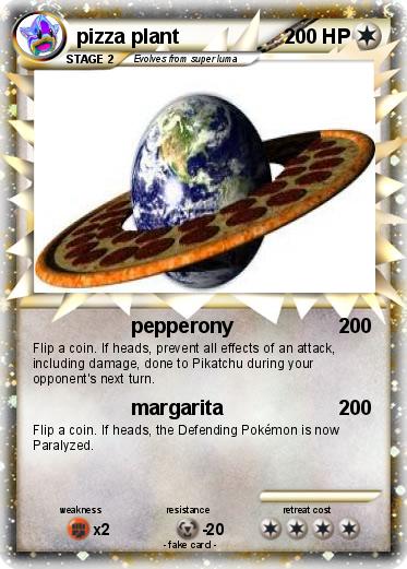 Pokemon pizza plant