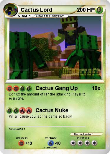 Pokemon Cactus Lord