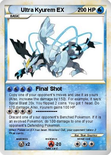 Pokemon Ultra Kyurem EX