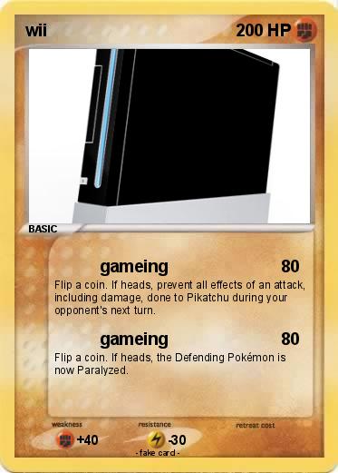 Pokemon wii
