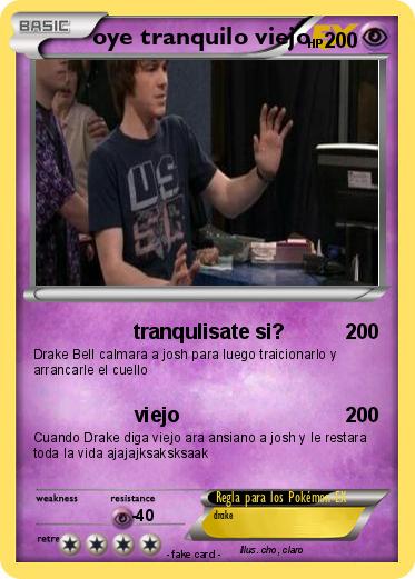 Pokemon oye tranquilo viejo