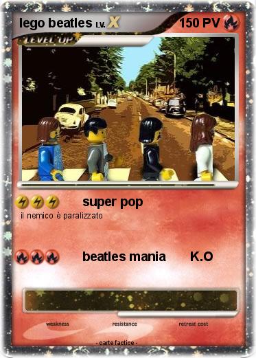 Pokemon lego beatles