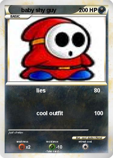Pokemon baby shy guy