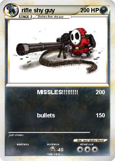 Pokemon rifle shy guy