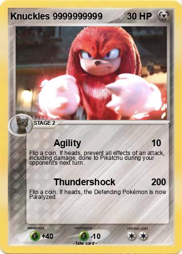 Pokemon Knuckles 9999999999