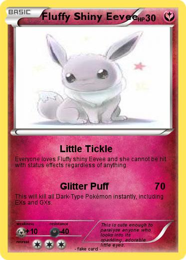 Pokemon Fluffy Shiny Eevee
