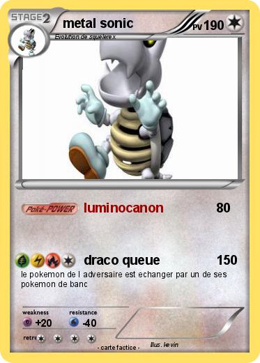 Pokemon metal sonic