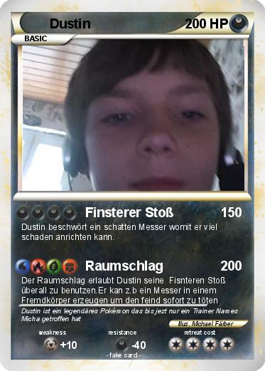 Pokemon Dustin