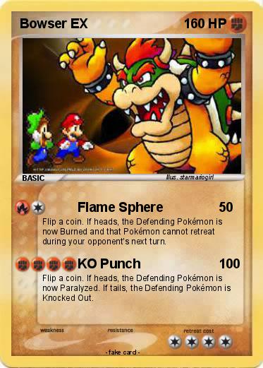 Pokemon Bowser EX