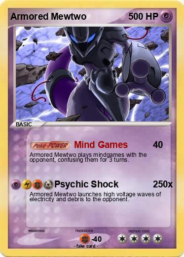 Pokemon Armored Mewtwo