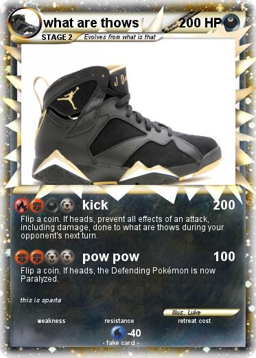Pokemon what are thows