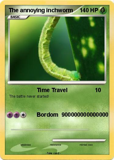Pokemon The annoying inchworm