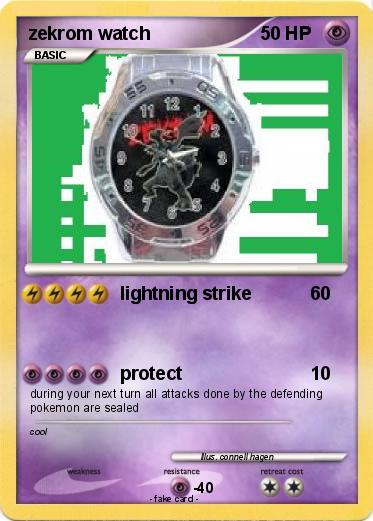 Pokemon zekrom watch
