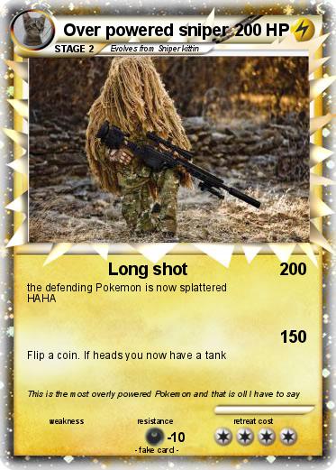 Pokemon Over powered sniper