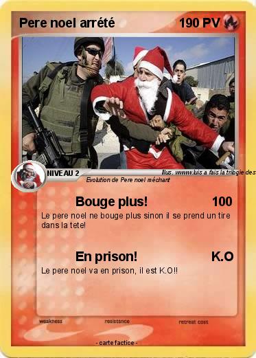 Pokemon Pere noel arrété