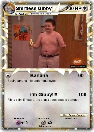 Pokemon Shirtless Gibby