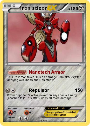 Pokemon Iron scizor