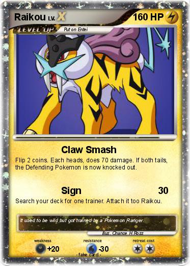Pokemon Raikou