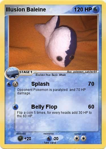 Pokemon Illusion Baleine