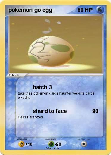 Pokemon pokemon go egg