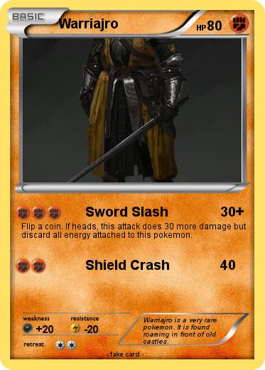 Pokemon Warriajro