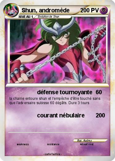 Pokemon Shun, andromède