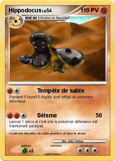 Pokemon Hippodocus