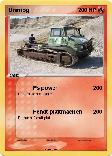 Pokemon Unimog
