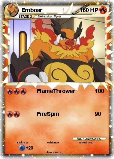 Pokemon Emboar