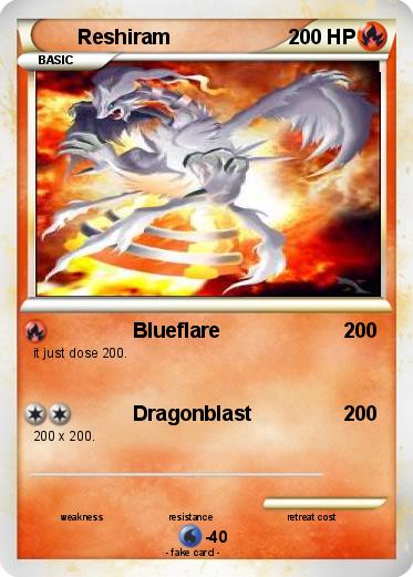 Pokemon Reshiram