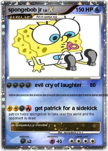 Pokemon spongebob jr