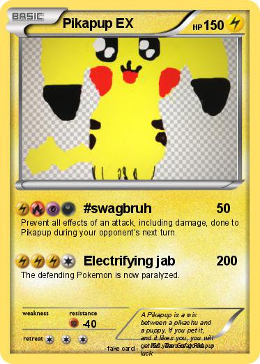 Pokemon Pikapup EX