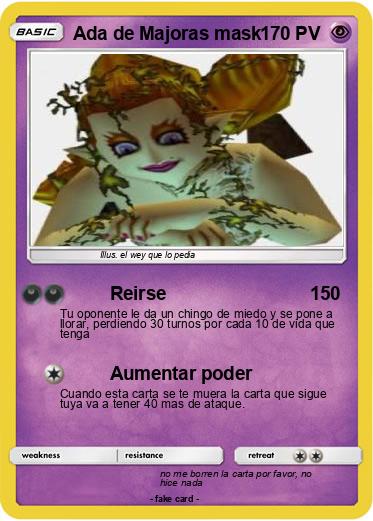 Pokemon Ada de Majoras mask