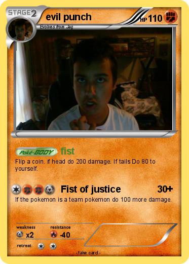 Pokemon evil punch