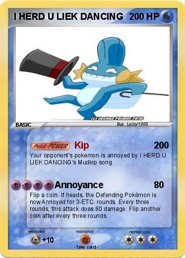 Pokemon I HERD U LIEK DANCING