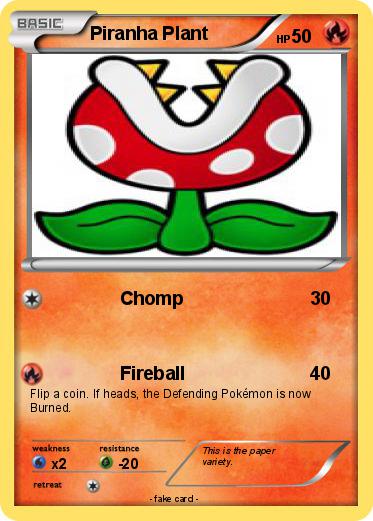 Pokemon Piranha Plant