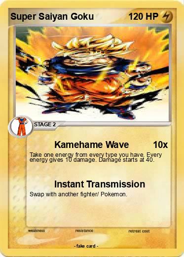 Pokemon Super Saiyan Goku