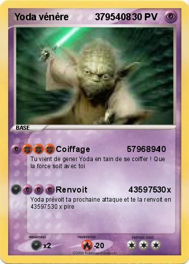 Pokemon Yoda vénère          3795408            