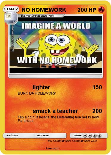 Pokemon NO HOMEWORK