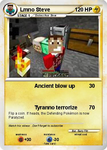 Pokemon Lmno Steve
