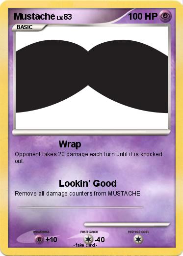 Pokemon Mustache